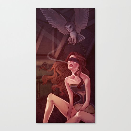 Fear of Death Canvas Print