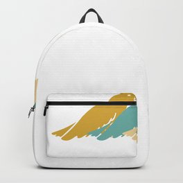 Retro Vintage-Kakapo-Design Backpack