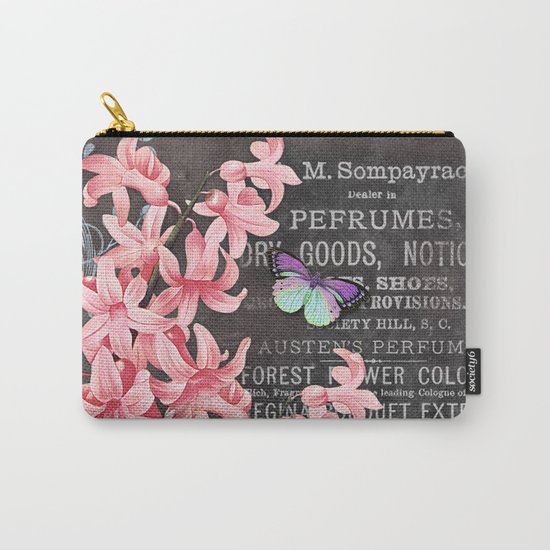 Vintage Flowers #1 Carry-All Pouch