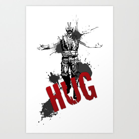 HUG Art Print