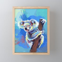Koala Bear Framed Mini Art Print
