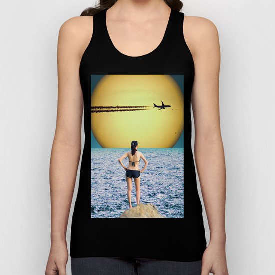 Say Goodbye Unisex Tank Top