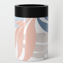 Cool-tone Leaf Pattern Can Cooler
