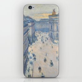 Gustave Caillebot - Rue Halevy, View from the Sixth Floor iPhone Skin