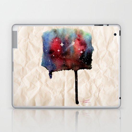 Little Nebula Watercolor Laptop & iPad Skin