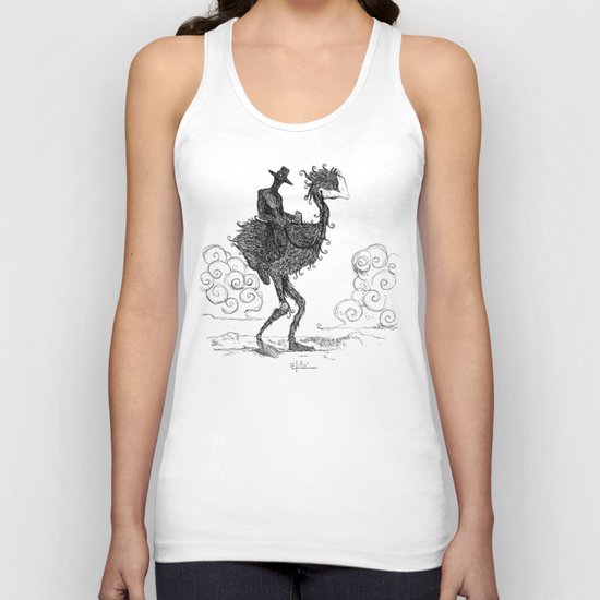 THE DARK COWBOY Unisex Tank Top