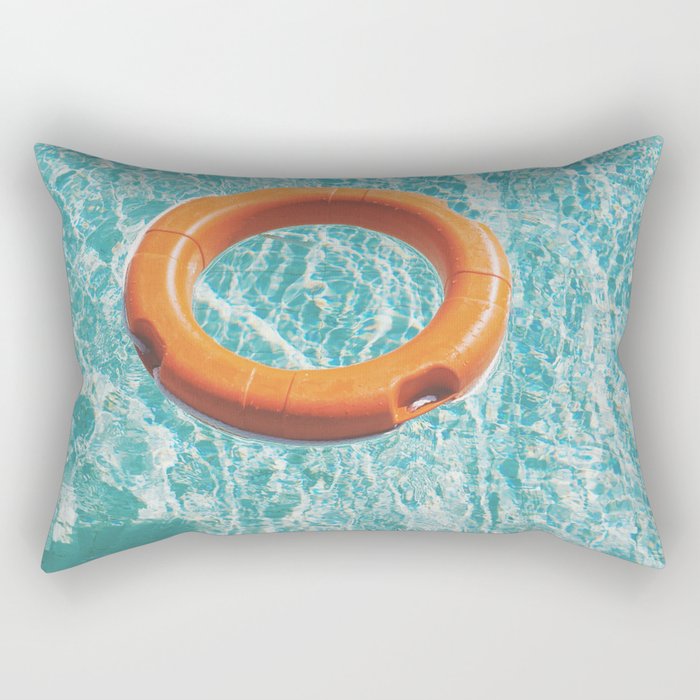 Swimming Pool III Rectangular Pillow