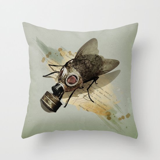 Pretty Dirty Little Thing Throw Pillow