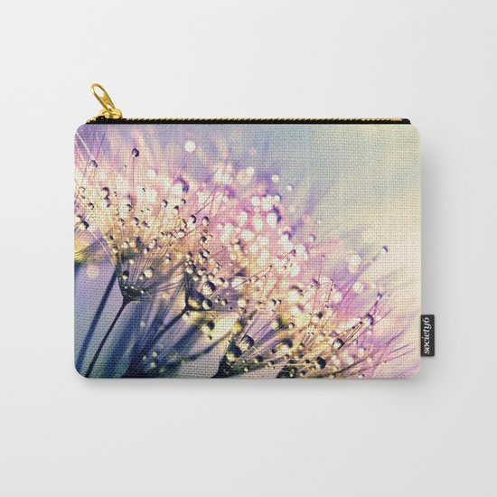 Pastel Dandelion Dew Carry-All Pouch