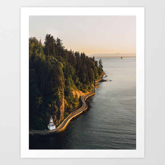 A Curvy Park - Vancouver, British Columbia, Canada Kunstdrucke A Curvy Park - Vancouver, British Columbia, Canada Kunstdrucke