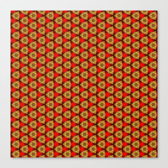 Brass Buttons Canvas Print