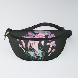Fluo Magic Oujia Fanny Pack | Board, Goth, Oujia, Witchy, Gothic, Moon, Graphicdesign, Oujiaboard, Ghost, Dark 