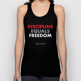 “Discipline Equals Freedom” Jocko Willink Tank Top
