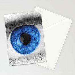 The Big Blue Eye Stationery Card