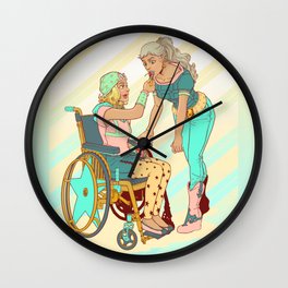 Gyro and Johnny Wall Clock