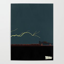 Back to the Future - DeLoreon Poster