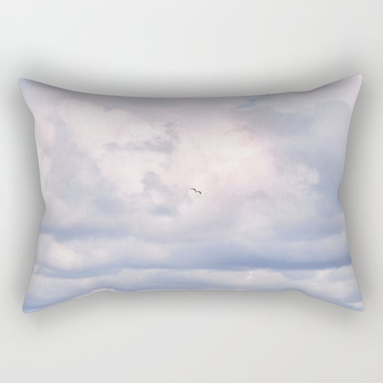 Pastel vibes 41 - El vuelo Rectangular Pillow