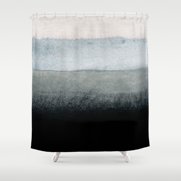 shades of grey Shower Curtain