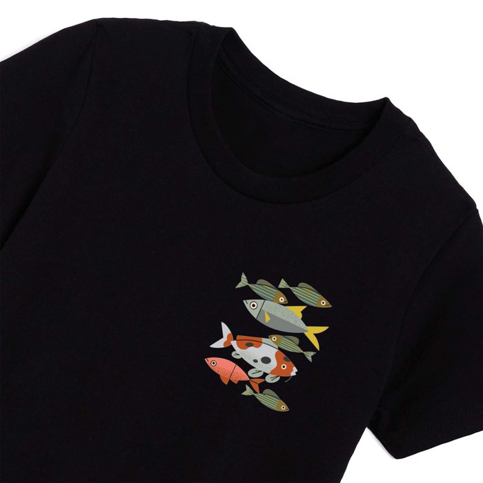 Pond Fishes Kids T Shirt