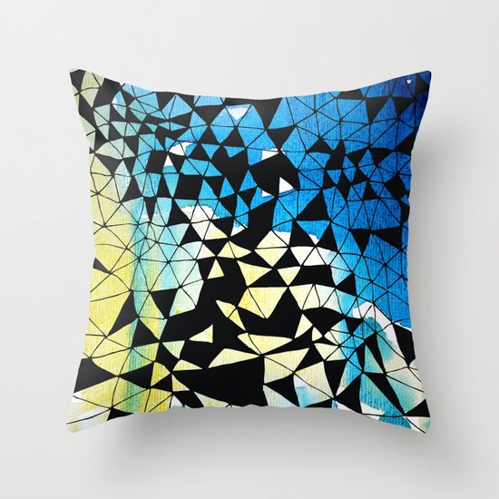 shatter Throw Pillow