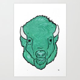 Buffalo 2 Art Print