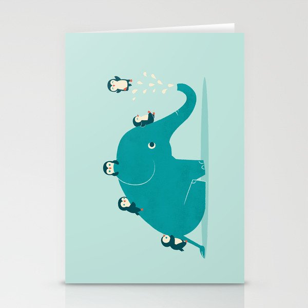 Waterslide Stationery Cards
