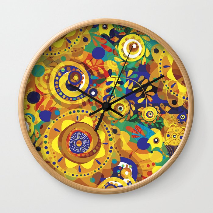 Pra Oxum Wall Clock