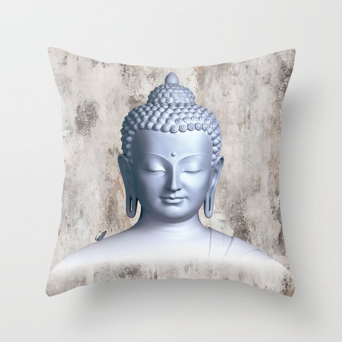 Μy inner Buddha Throw Pillow