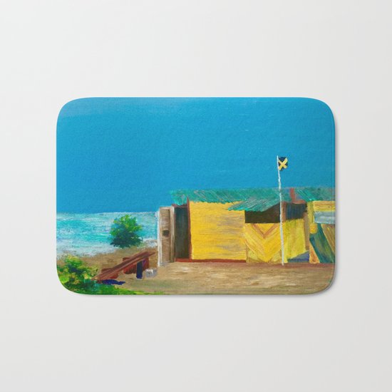 Jamaica. Jamaican Blues Bath Mat