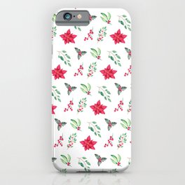 Christmas pattern iPhone Case