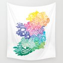 Typographic Ireland Art Print By Capow Society6