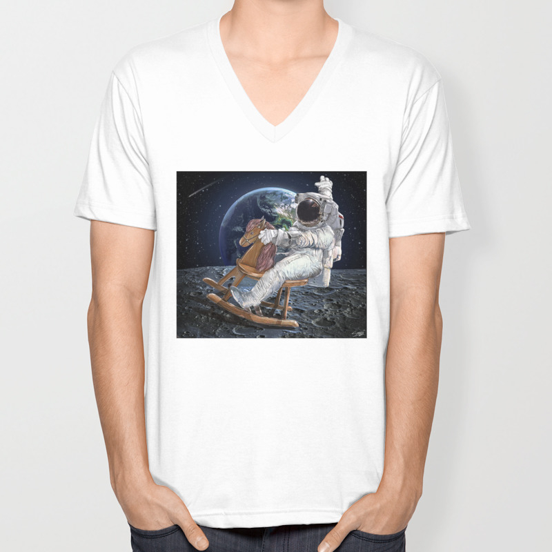 Space Cowboy Painting Woke Up From A Dream For This Idea Unisex