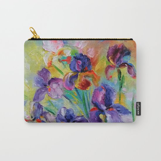 Irises Carry-All Pouch