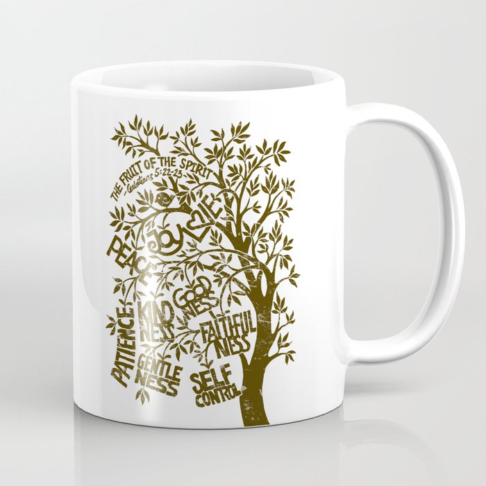 Fruit of the Spirit (Monotone) Coffee Mug
