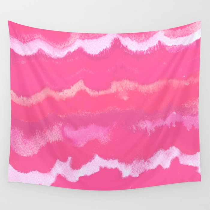 Colour Waves Wall Tapestry