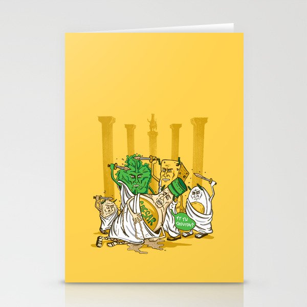 Et Tu, Crouton? Stationery Cards