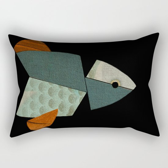 Nearly a Fish Rectangular Pillow