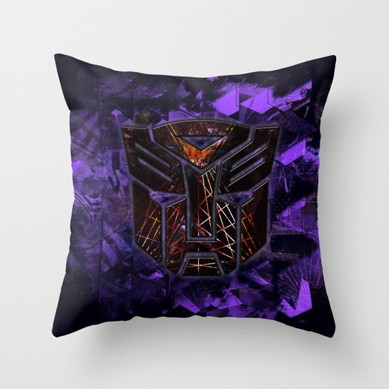 Autobots Abstractness - Transformers Throw Pillow