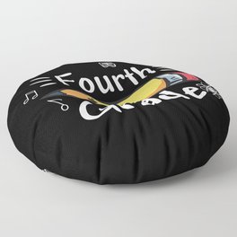 Fourth Grade Pencil Floor Pillow