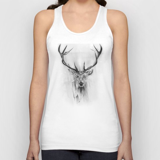 Red Deer Unisex Tank Top