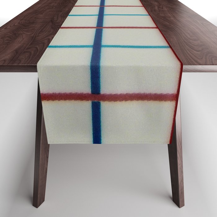 Red and Blue Table Runner
