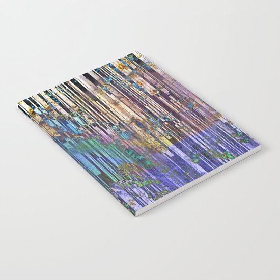 tree barcode stripes Notebook