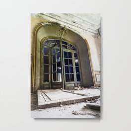 Urbex 1 Metal Print | Toilet, Building, Long Exposure, Abandonned, Forgotplace, Urban, Bathroom, Underground, Photo, Streetphotography 
