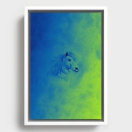 Spanish Horse D1  Framed Canvas