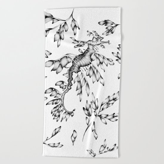 Camouflaged - the Sea Dragon Beach Towel