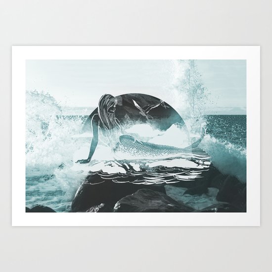 Mermaid Art Print
