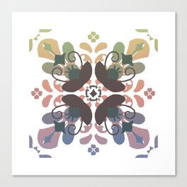 Popart Tile - Vibrant Canvas Print