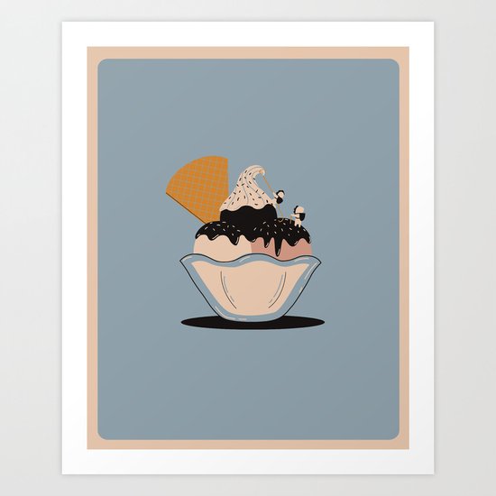 Climbing the Rocky Road Art Print