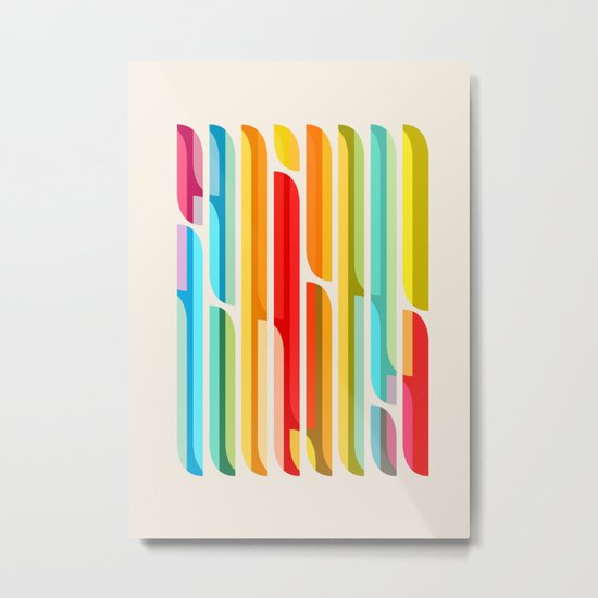 Test Tube Tune Metal Print