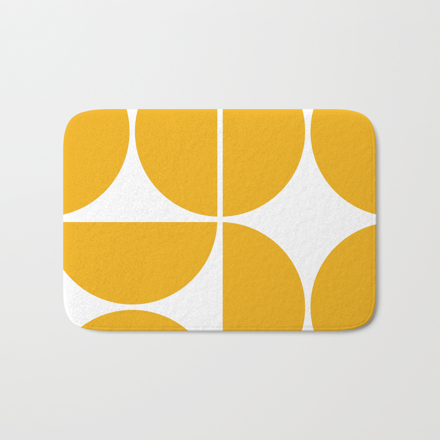 square bath mat